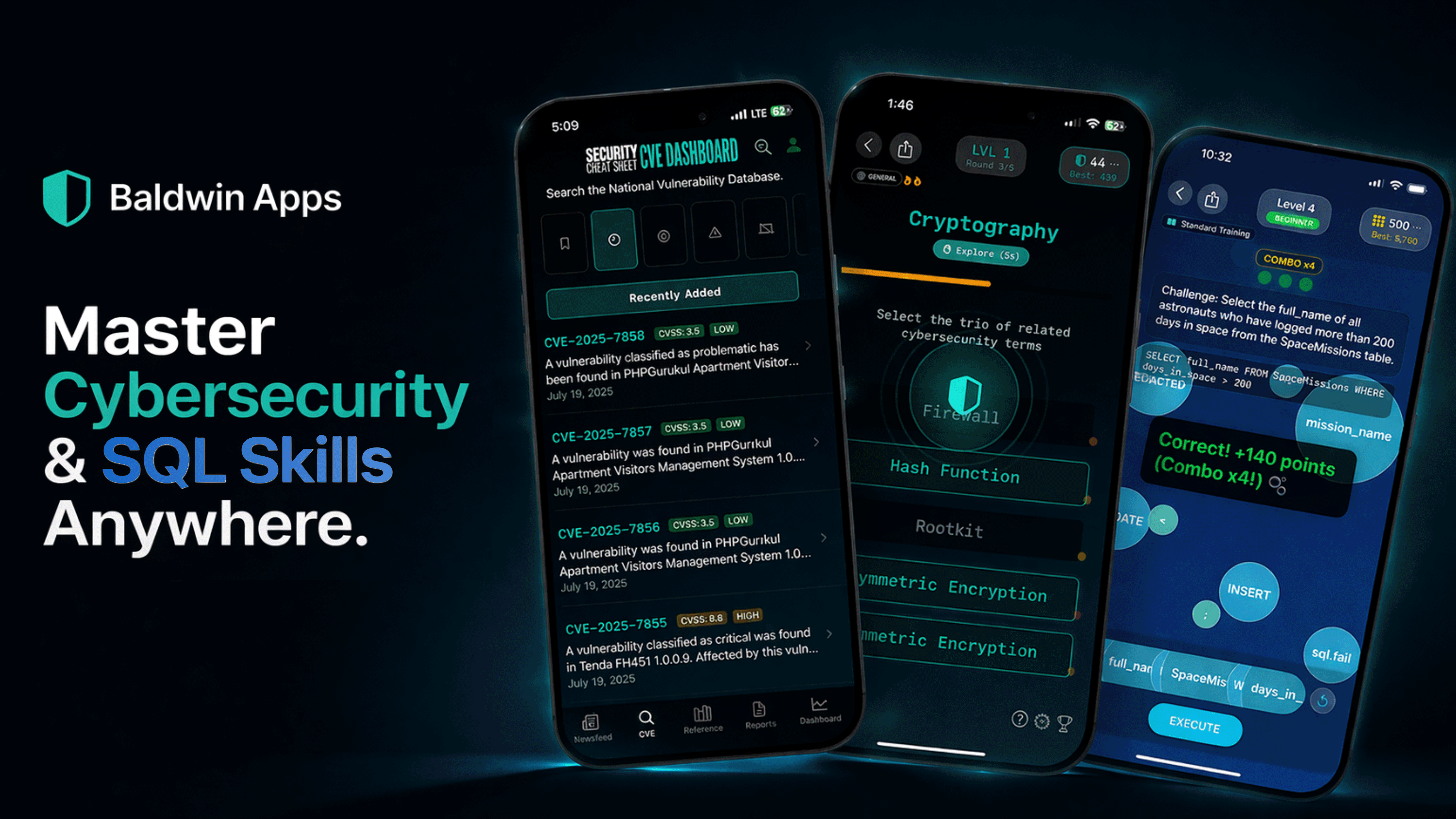Baldwin Apps portfolio preview