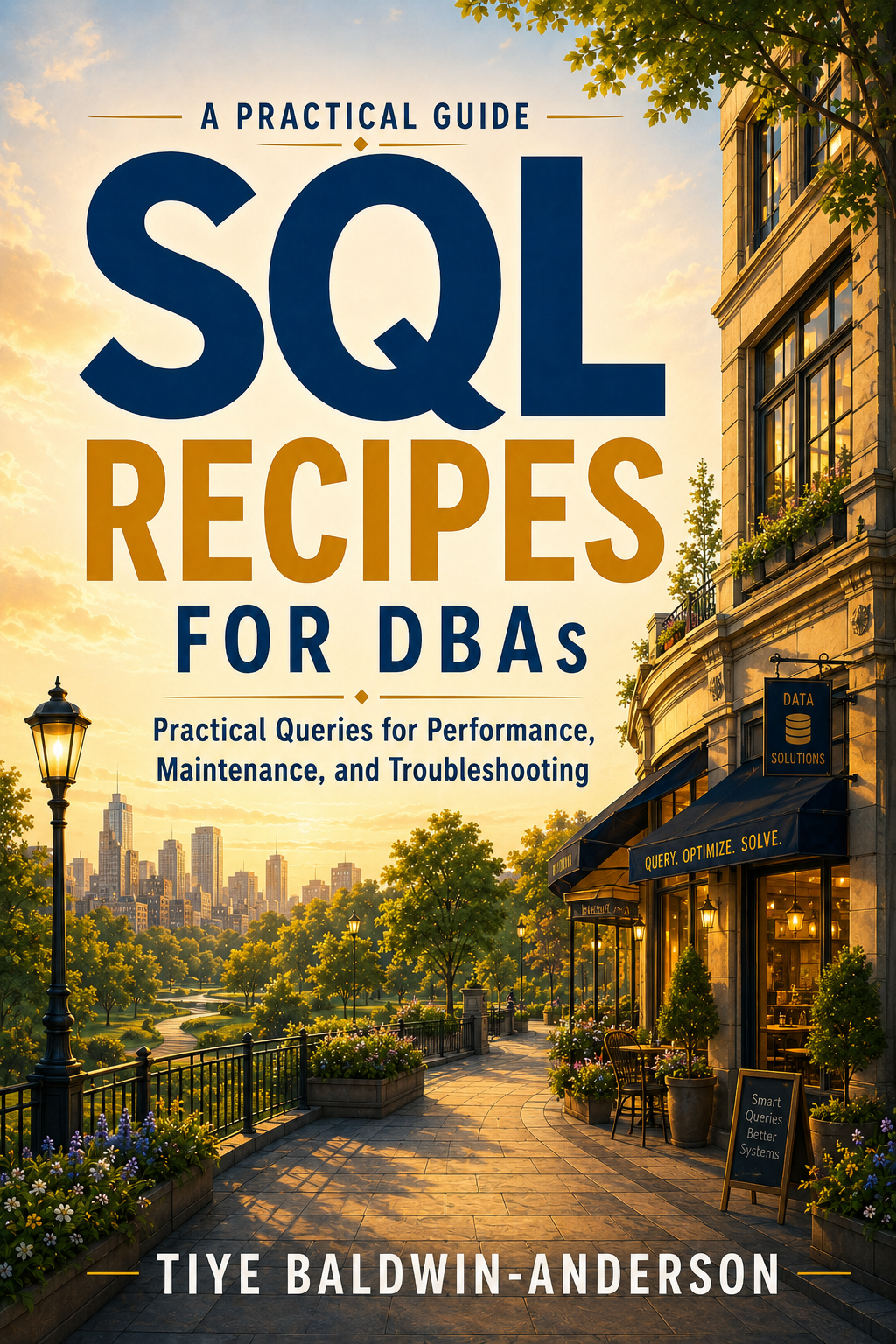 SQL Recipes for DBAs book cover